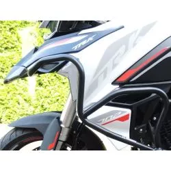 Crash-bar RDmoto haut CF191KD noir pour Benelli TRK 702 / X 2023-2025 frames