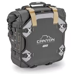 Sacoche latérale étanche GRT727 GIVI, 25 litres, avec système d'accrochage Monokey Cam-Side