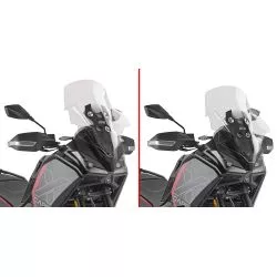 Bulle pare-brise Haute protection GIVI D9352ST transparent pour Moto Morini XCape 700 2025 et +
