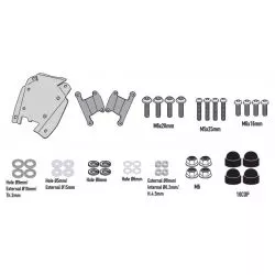 Kit d'attaches spécifiques A4137A pour bulle universelle GIVI 4137A