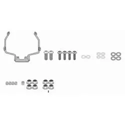 Kit de fixation A1212A pour bulle universelle GIVI 1212A