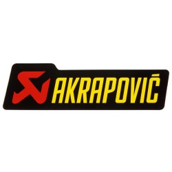 Autocollant sticker Logo Akrapovic 120 x 34,5 mm