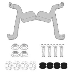 Kit d'attaches spécifiques A6127A pour bulle universelle GIVI 2114A