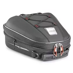 Sacoche de selle ST610+ GIVI, extensible 10 litres équipée de système TANKLOCK