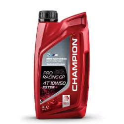 Huile moteur 4T 10W50 Champion BMW Proracing GP 4T ESTER+ en 4 litres - 100% synthèse