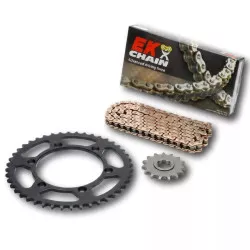 Kit chaîne EK/JT 530ZVX3 15/45 - couronne standard