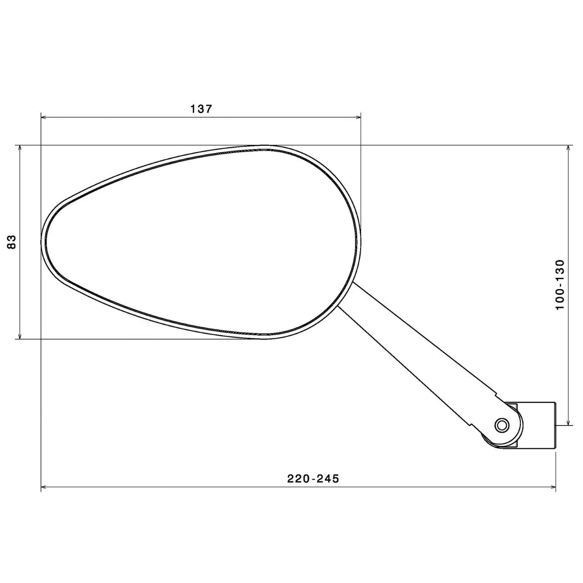 Cache-Trou De Rétroviseur En Aluminium Pour Honda CBR1000RR (2008-2017) - Éliminateurs De Rétroviseurs