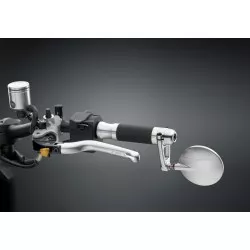 Rétroviseur RIZOMA SPY ARM embout de guidon Homologué noir ou aluminium pour moto 
