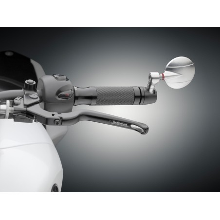 Rétroviseur RIZOMA SPY R embout de guidon noir ou aluminium