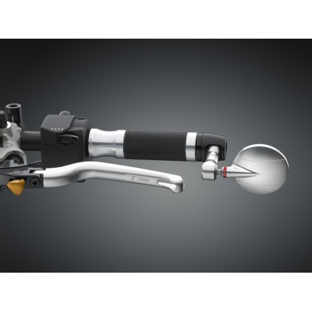 Rétroviseur RIZOMA SPY R embout de guidon noir ou aluminium
