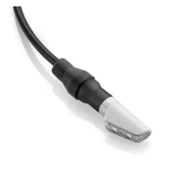 Clignotant RIZOMA LEGGERA Noir ou Aluminium pour un montage avant ou arrière