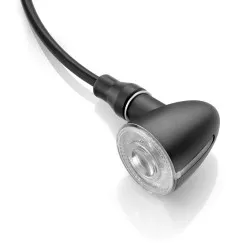 Clignotant, feu de position arrière et feu stop intégré RIZOMA IRIDE S Noir ou Aluminium