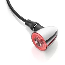 Clignotant, feu de position arrière et feu stop intégré RIZOMA IRIDE S Noir ou Aluminium