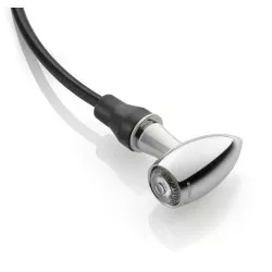 Clignotant RIZOMA CLUB Noir ou Aluminium pour un montage avant ou arrière