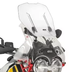 Bulle spécifique modulable incolore AIRFLOW AF8203B GIVI pour Moto Guzzi V85TT 2019-2023