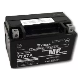 Batterie Yuasa YTX7A SLA AGM - Sans Entretien - Prête à l'emploi.