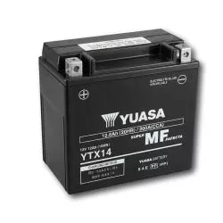 Batterie Yuasa YTX14 SLA AGM - Sans Entretien - Prête à l'emploi.