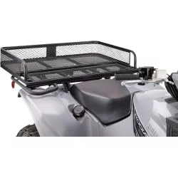 Porte-bagages arrière grillagé pour quad MOOSE OFFROAD - Rack acier universel