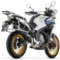 Silencieux INDY RACE EVO ARROW 72677AKN Aluminium "Dark" pour CF MOTO 700MT Adventure 2025 et +