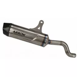 Silencieux INDY RACE EVO ARROW 72677PK Titane pour CF MOTO 700MT Adventure 2025 et +