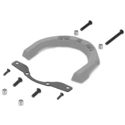 Support Click System T010CS pour fixation sacoche réservoir SHAD Aprilia, Benelli, Malaguti, Moto Guzzi, MV, Triumph, UM, Ducati