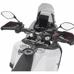 Bride Givi TANKLOCK BF101 pour fixation sacoche réservoir sur Yamaha Ténéré World Raid 2026 et +