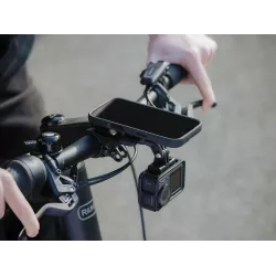 Adaptateur QUAD LOCK pour fixer votre caméra GoPro ou une lumière sur votre support vélo