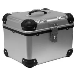 Top case X-PLOR plastique KS560A couleur aluminium, volume 35 Litres.