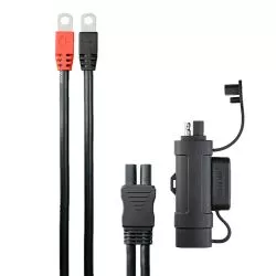 Connecteur à œillet BS BATTERY PA-01 MAX (double connexion chargeur ET booster)