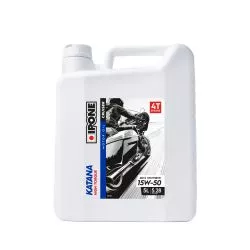 Huile moteur 4T 15W50 IPONE KATANA HIGH TORQUE 5L - 100% Synthèse