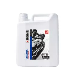 Huile moteur 4T 15W60 IPONE KATANA HIGH TORQUE 5L - 100% Synthèse
