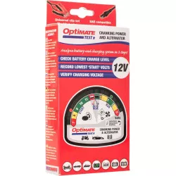 OptiMATE TEST – Testeur de charge démarreur et alternateur - batteries moto plomb / lithium
