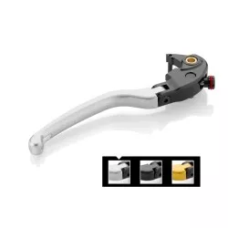 Leviers Rizoma 3D pour montage d'un réglage déporté pour Suzuki GSXR1000 2005-2006