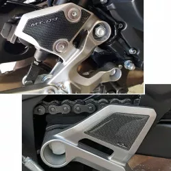 Stickers de protection 3D Resin Bike - Protections de talons Yamaha MT-09 2016-Current