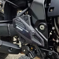 Stickers de protection 3D Resin Bike - Protections de talons Suzuki V-Strom 800DE 2023-2025