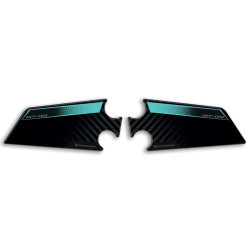 Stickers de protection 3D Resin Bike - Protections de talons Yamaha MT-09 2024-2025