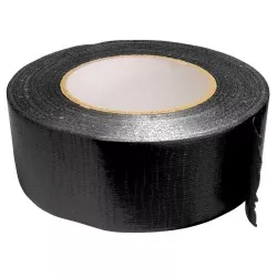 Ruban adhésif américain renforcé noir en 50m