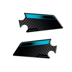 Stickers de protection 3D Resin Bike - Protections de talons Yamaha MT-09 2024-2025