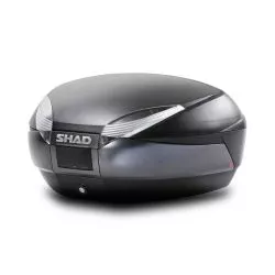 DOUBLON - Top Case moto SHAD SH48 Gris Foncé, volume 48 litres