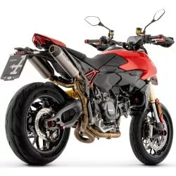 Raccord central racing ARROW 71824MI Inox pour Ducati Hypermotard V2 / SP 2026 et +