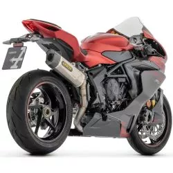 Silencieux Indy Race EVO 77514PK full titane ARROW pour MV Agusta F3 800 2026 et +
