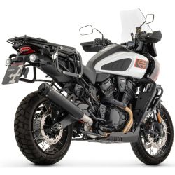 Silencieux REBEL ARROW 74519RBN Inox "Dark" pour Harley Davidson 1250 Pan America 2026 et +