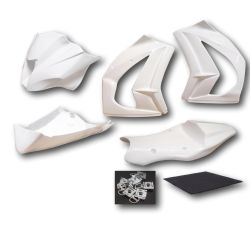 PACK CARENAGE COMPLET Poly pour Kawasaki ZX10R 2011-2015