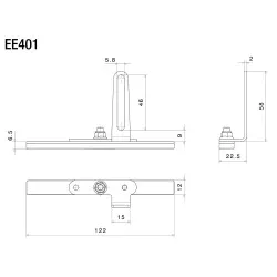 Kit catadioptre latérale Rizoma EE401H