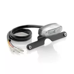 Feu arrière avec éclairage pour support de plaque Rizoma 