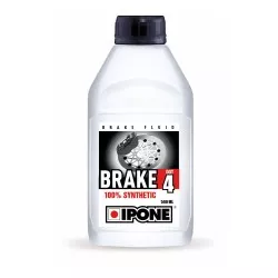 Ipone - Liquide de frein DOT 4 500ML - 100% Synthèse
