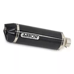 Silencieux RACE-TECH ARROW 71794MK Carbone pour Kawasaki ER6N et ER6F 2012-2016, Versys 650 2015-2016