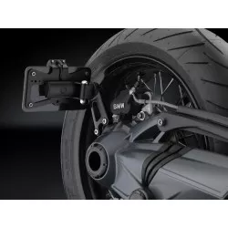 Kit support de plaque OUTSIDE Rizoma pour BMW RnineT 2014 et + / Urban GS / Pure / Racer 