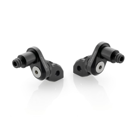 Adaptateur Rizoma PE772B pour cale-pieds pilote avec excentrique 