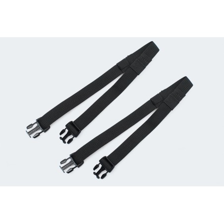 Set de sangles de compression pour sac. de selle 2 sangles de compression pour sacoches de selle.